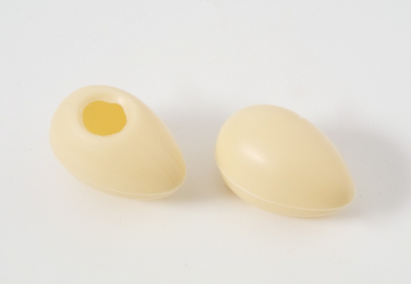 Mini Schokoladeneier weiss 1